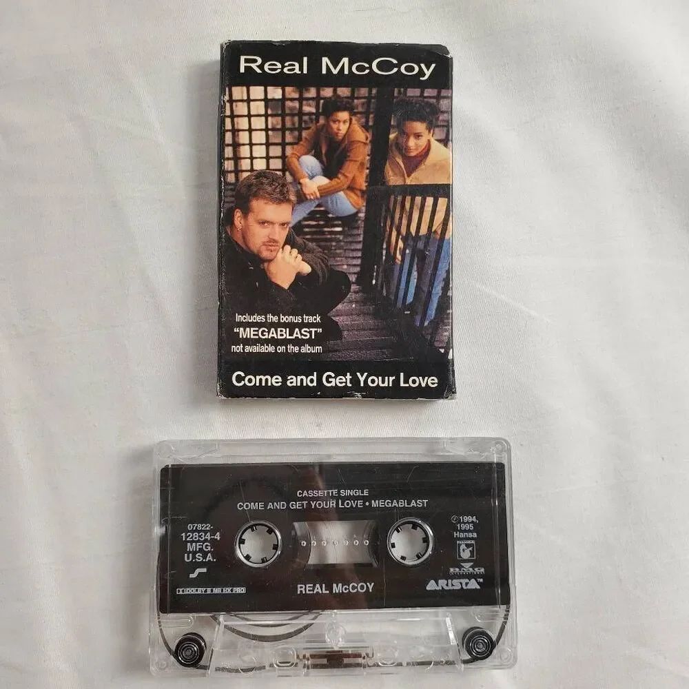 Real McCoy – Come and Get Your Love Cassette Single (1995)